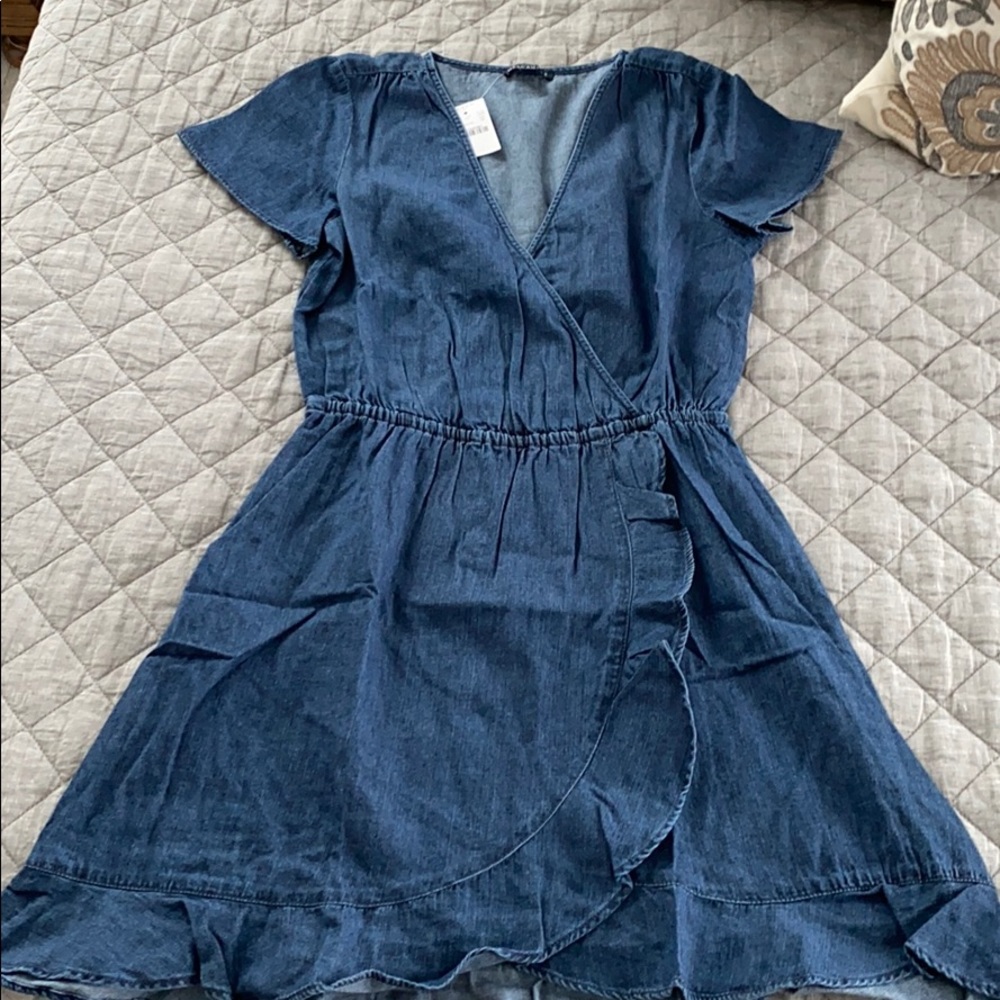 New Jcrew denim dress